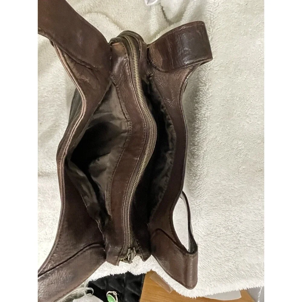 Foley + Corinna Large Leather Hobo Bag. Brown BEAUTIFUL!